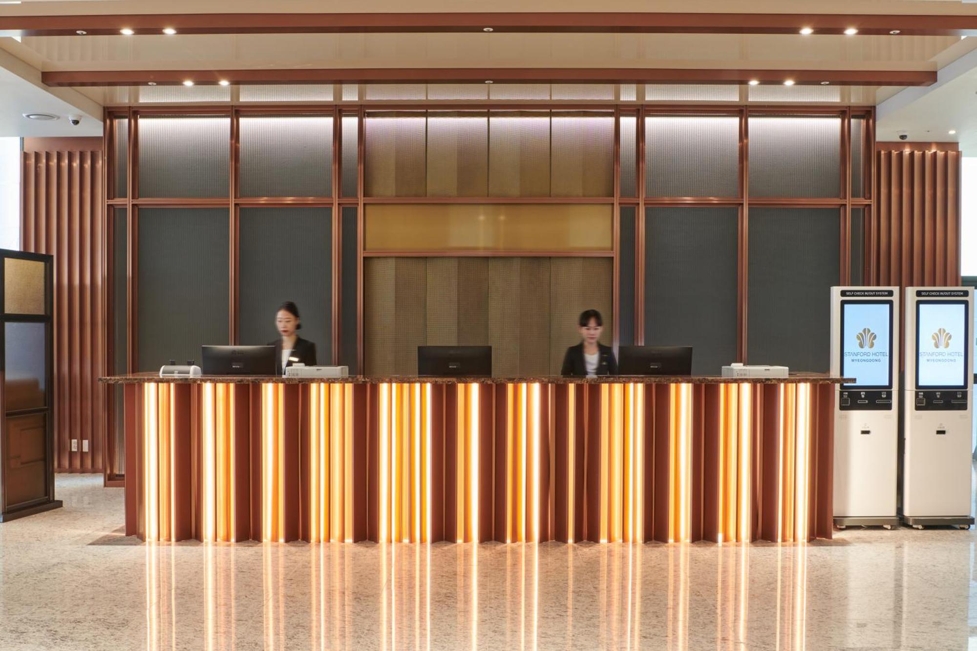 Stanford Hotel Myeongdong Szöul Kültér fotó