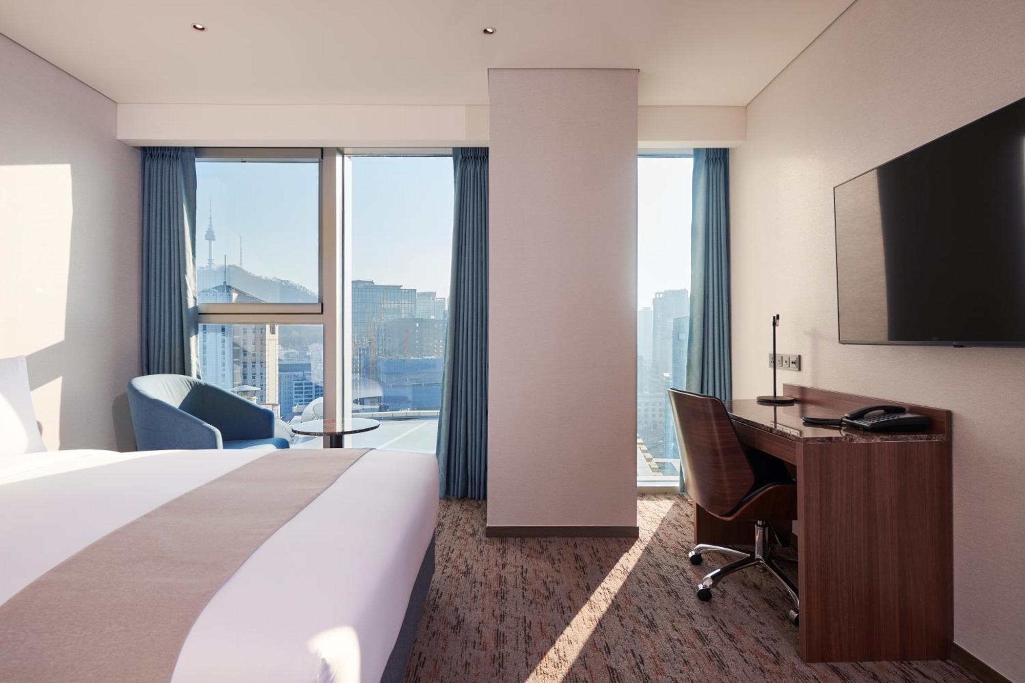 Stanford Hotel Myeongdong Szöul Kültér fotó